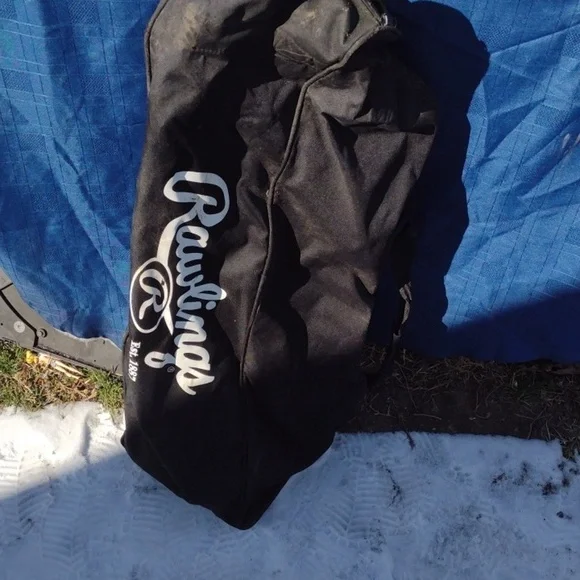 Rawlings Black Sports Bag - Picture 2 of 3